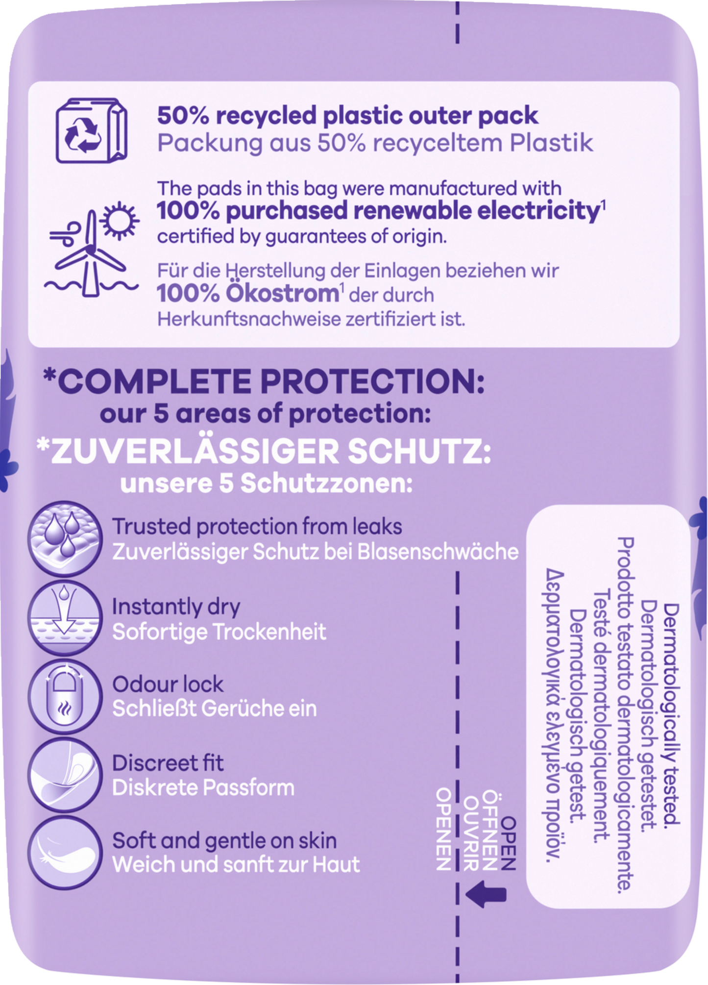 Always Discreet Inkontinenz-Einlagen Normal (96 STK) Monatspaket