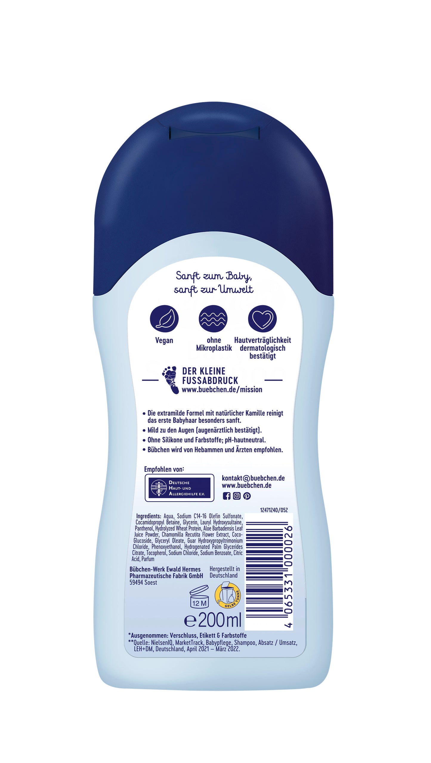Bübchen Baby Shampoo sensitiv 200ml