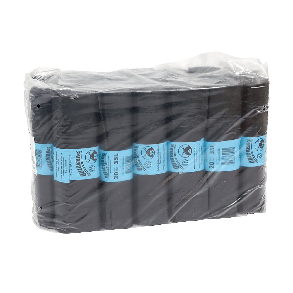 Abfallsäcke Quickbag 35L (20 Rollen à 20 STK) Grosspackung