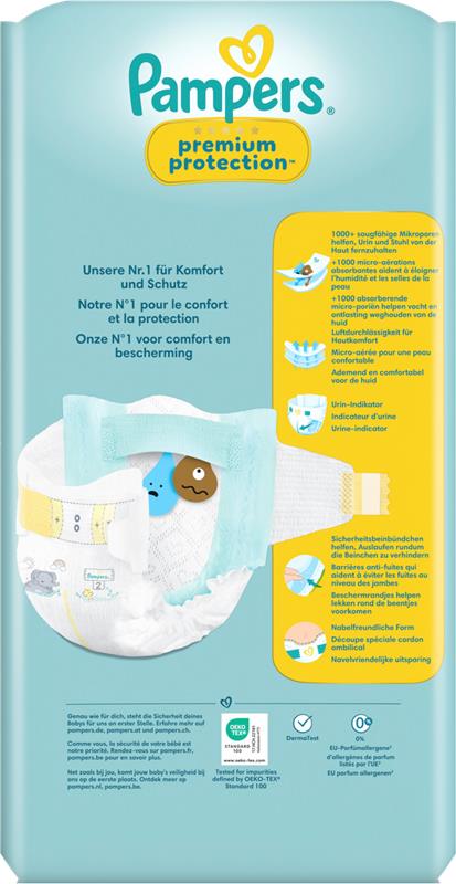 Pampers Premium Protection Gr.2 Mini 4-8kg (56 STK) Sparpack