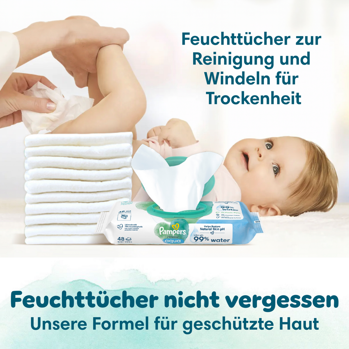 Pampers Harmonie Gr. 1 Newborn 2-5kg (180 STK) Monatsbox