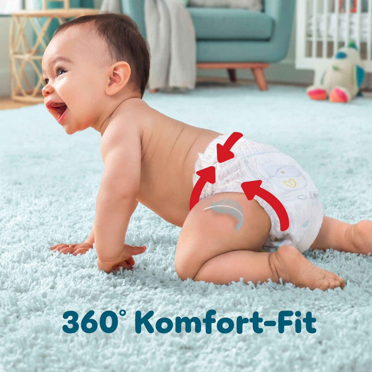 Pampers Premium Protection Pants Gr.5 Junior 12-17kg (144 STK) Monatsbox