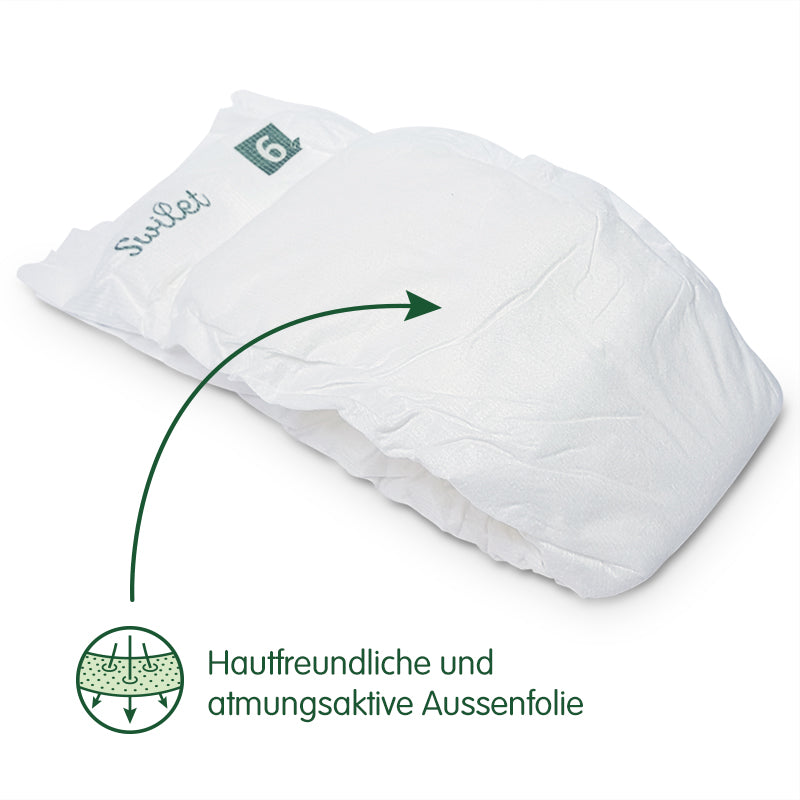 Swilet Gr. 6 XL Monatsbox (160 STK)