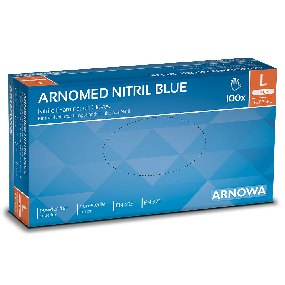 Nitril Handschuhe blau Gr. L (100 STK)