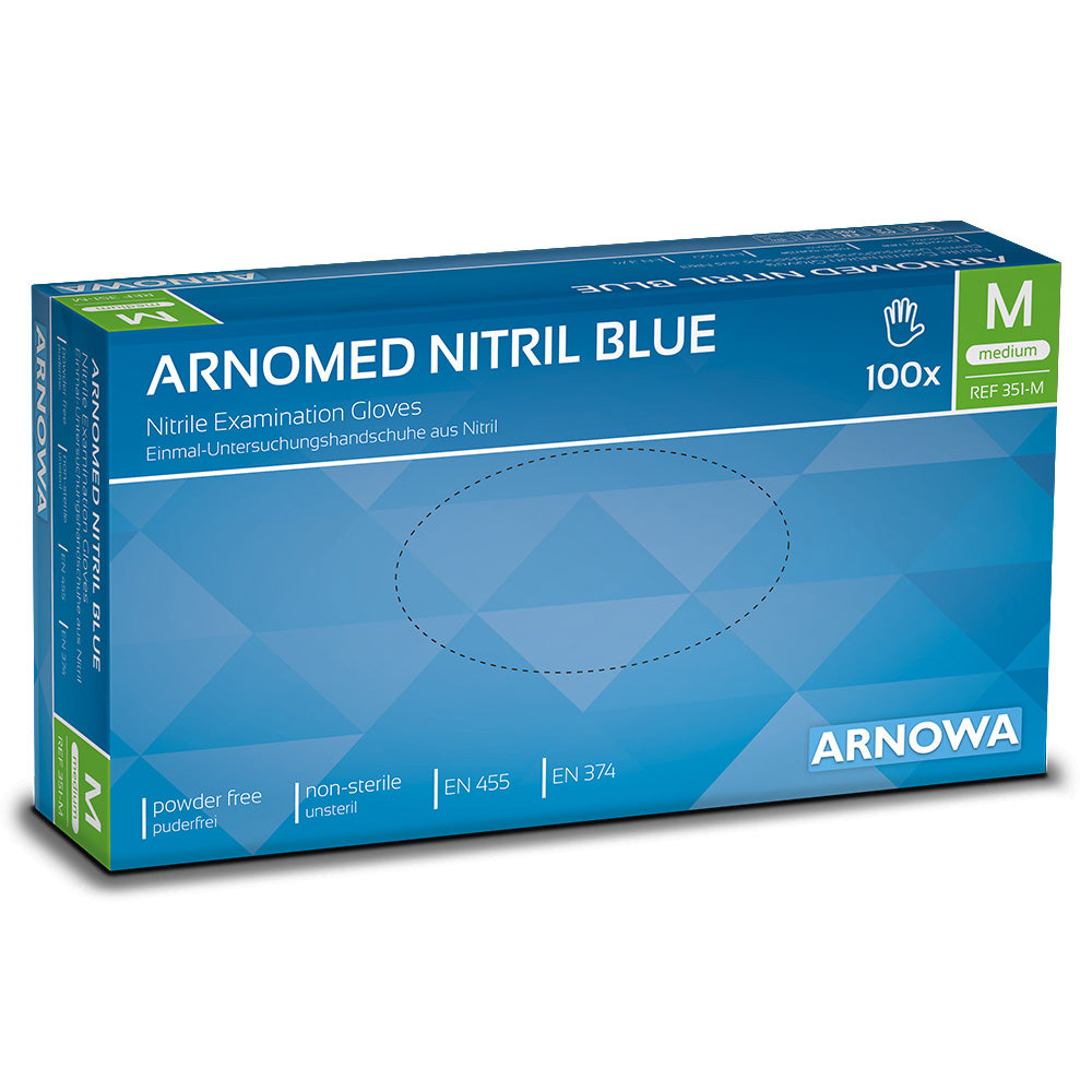 Nitril Handschuhe blau Gr. M (10 x 100 STK) Karton