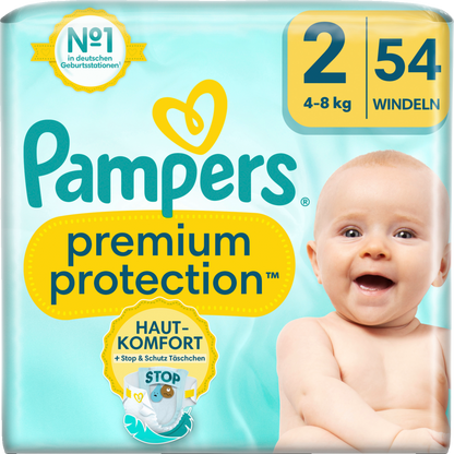 Pampers Premium Protection Gr.2 Mini 4-8kg (54 STK) Sparpack