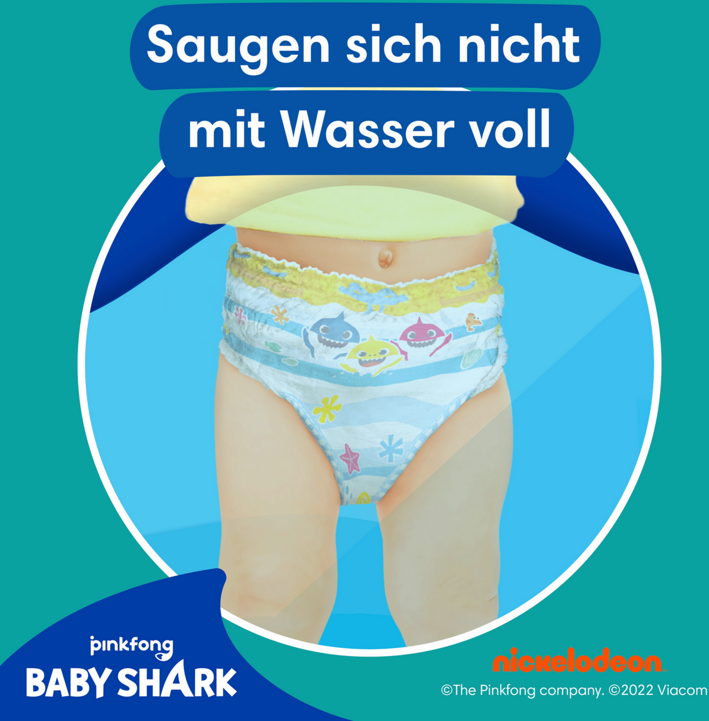 Pampers Splashers Grösse 3-4 (6-11 Kg) 12 STK