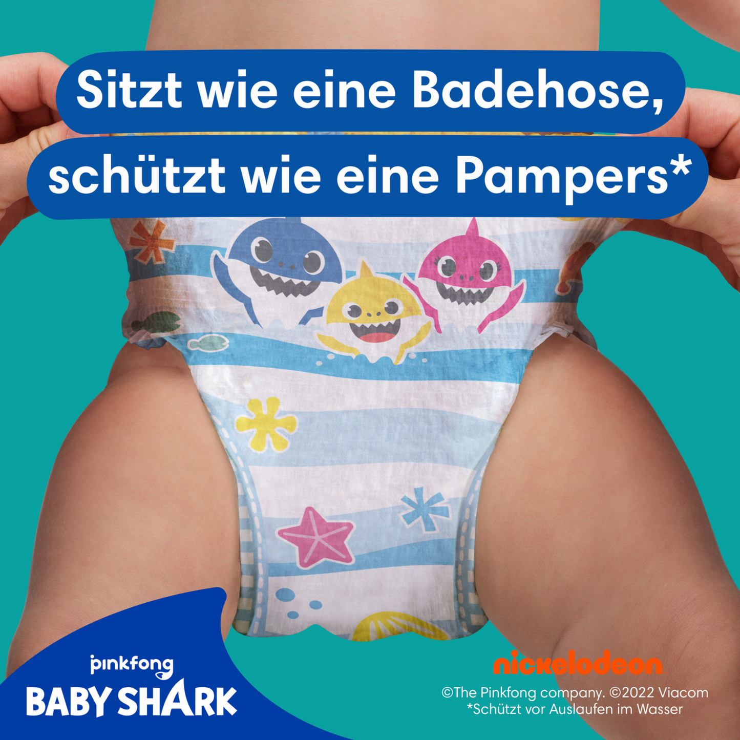 Pampers Splashers Grösse 3-4 (6-11 Kg) 12 STK