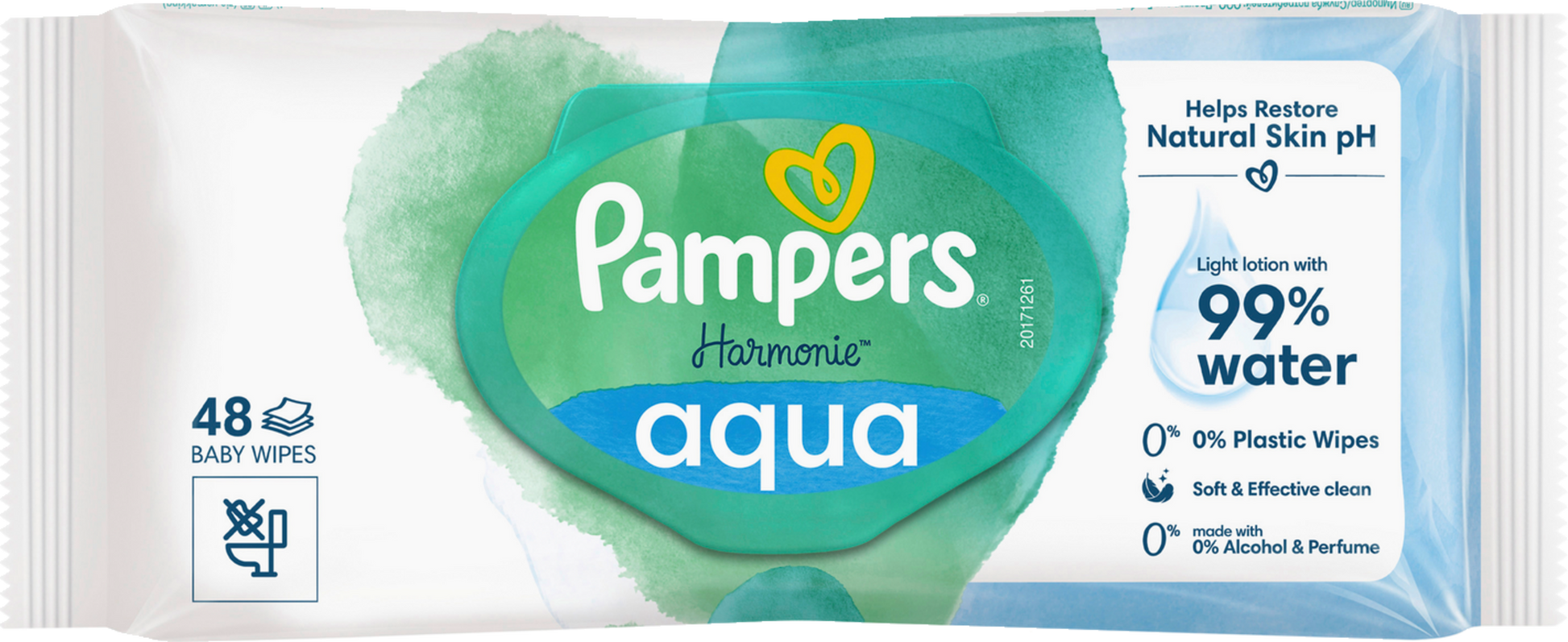 ph handschuhe dm Pampers Harmonie Aqua Feuchttücher 48 STK Beutel 🌿👶