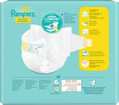 Pampers Premium Protection Gr.0 Micro <3kg  (22 STK) Tragepack