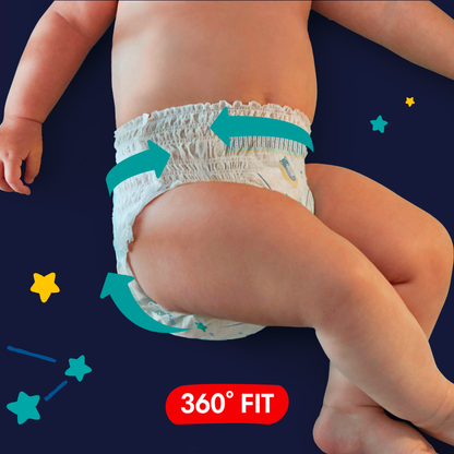Pampers Baby-Dry Night Pants Gr. 5 Junior 12-17kg (160 STK) Monatsbox