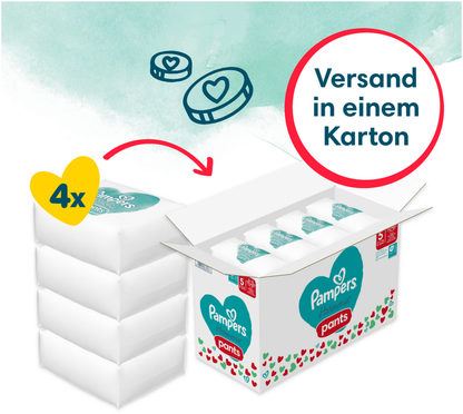 Pampers Harmonie Pants Gr. 5 Junior 12-17kg (144 STK) Monatsbox