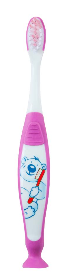 Kinderzahnbürste 3-7 Jahre pink (1 STK)