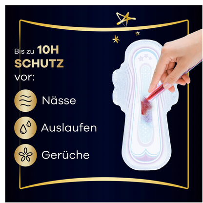 Always Ultra Damenbinden Secure Night mit Flügeln Gr. 4 (72 STK) Monatspaket