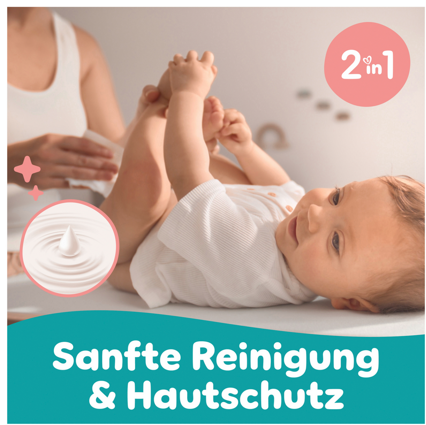Pampers Feuchte Tücher Sensitive (80 STK) Beutel