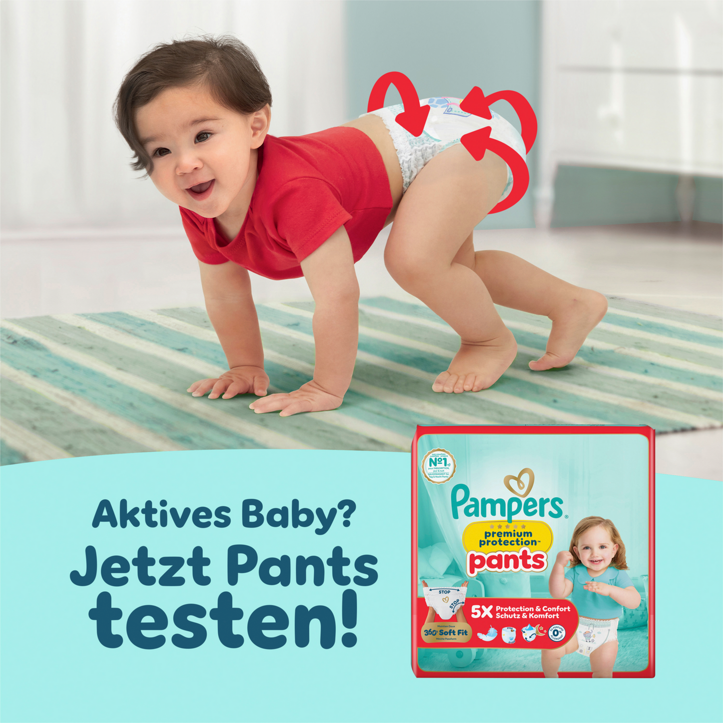 Pampers Premium Protection Gr.2 Mini 4-8kg (56 STK) Sparpack