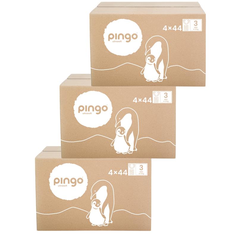Pingo Gr. 3 Midi (4-9 kg) 3er Karton (3 x 4 x 44 STK)