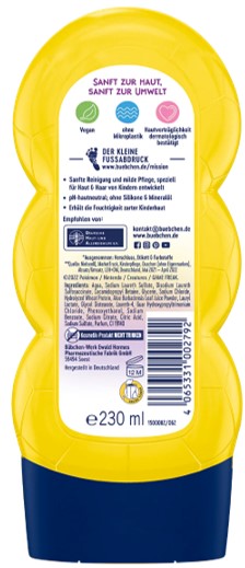 Bübchen Kids Shampoo & Duschgel 2 in 1 Pikachu 230ml