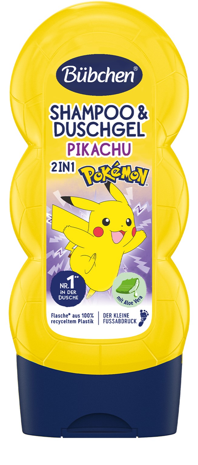 Bübchen Kids Shampoo & Duschgel 2 in 1 Pikachu 230ml