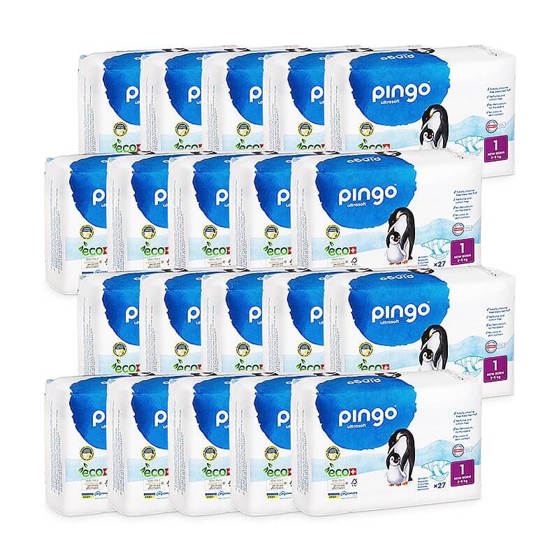 Pingo Newborn (2-5 kg) 4er Karton (4 x 5 x 27 STK)