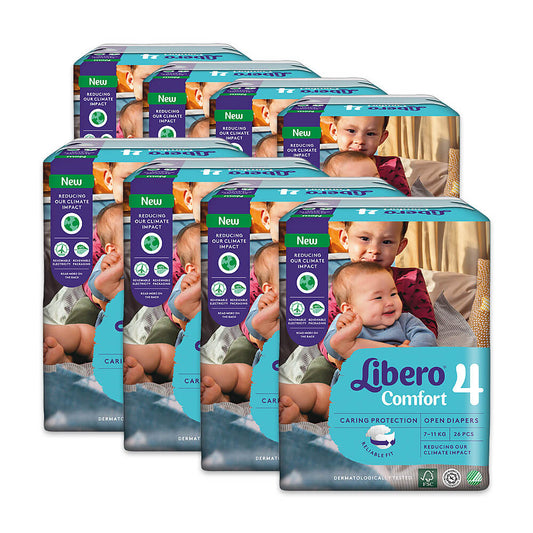 Libero Maxi T4 (7-11 kg) 2er Karton (2 x 8 x 26 STK)