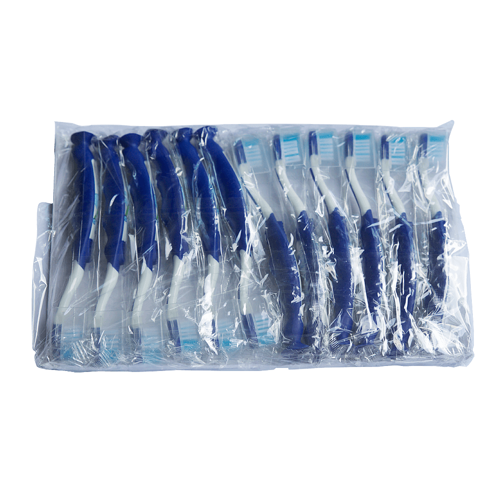 Kinderzahnbürste 3-7 Jahre blau (12 STK)