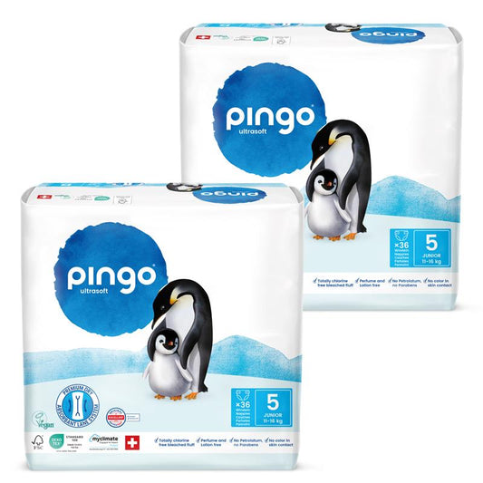Pingo Gr. 5 Junior (11-16 kg) Doppelbeutel (2 x 36 STK)
