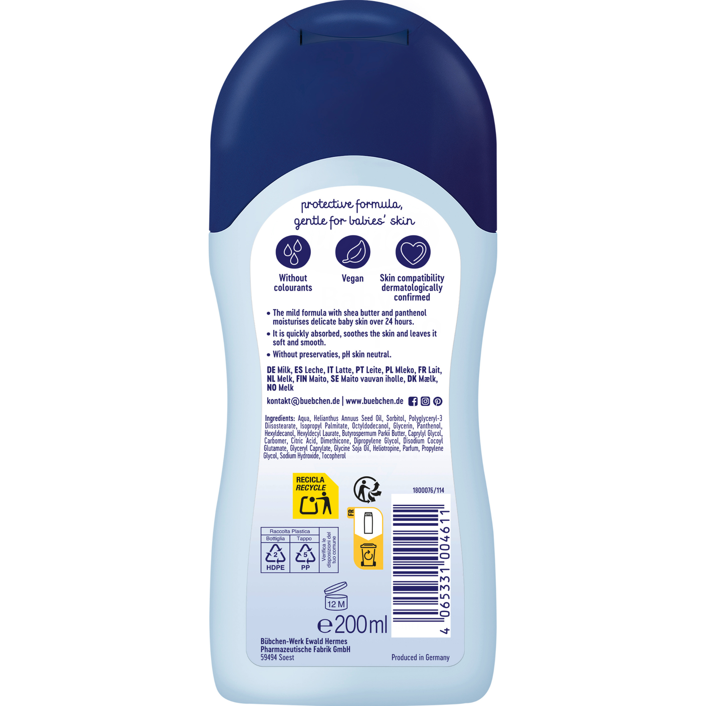 Bübchen Milk sensitiv 75ml