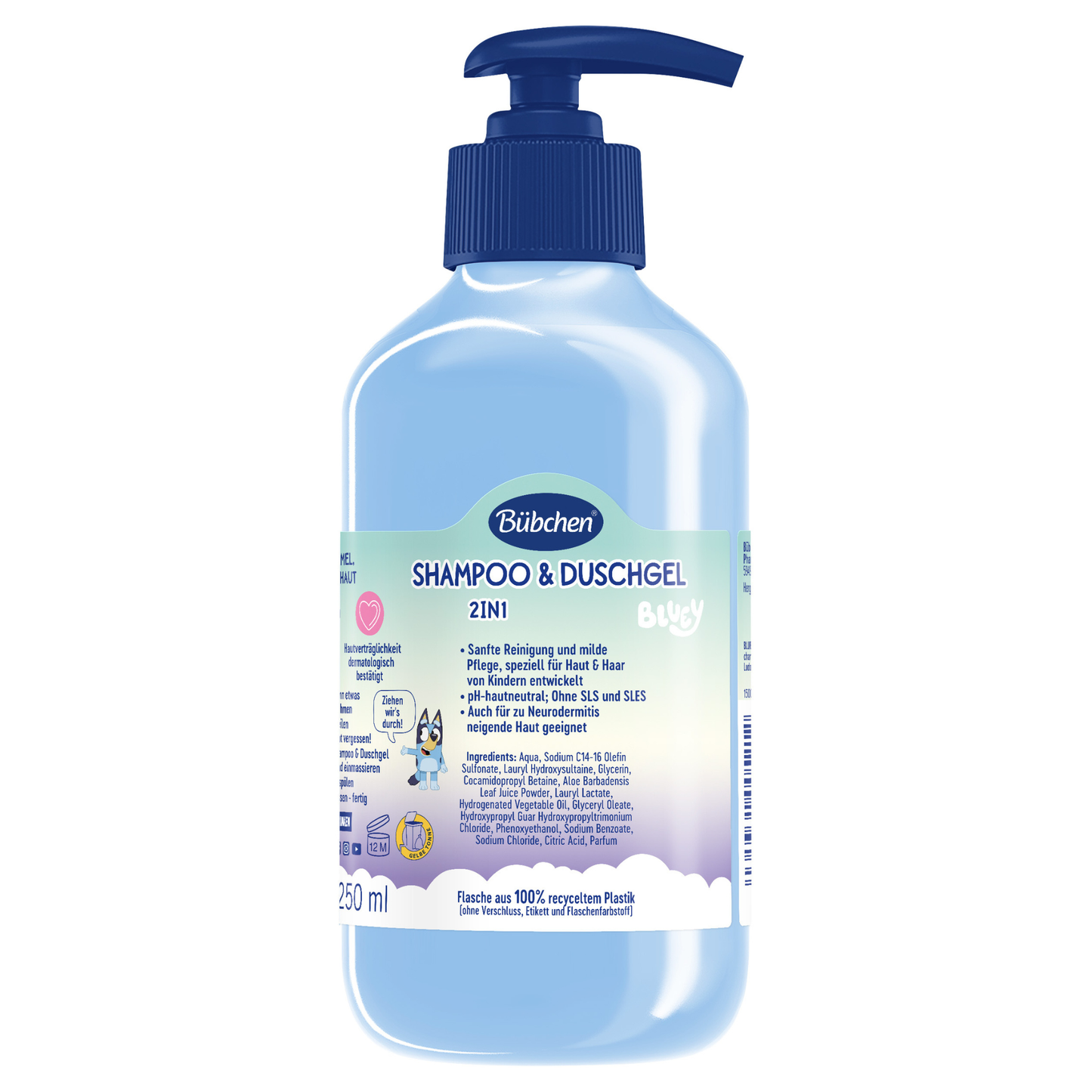 Bübchen Shampoo & Duschgel 2 in 1 Bluey 250ml