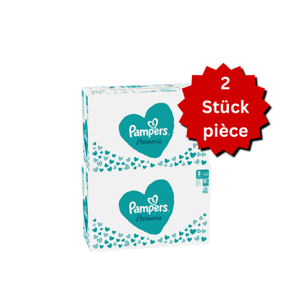 Pampers Harmonie Gr. 3 Midi 6-10kg (2x186 STK) AKTION 2 Monatsboxen
