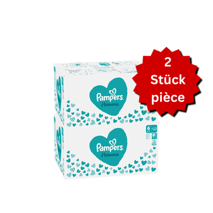 Pampers Harmonie Gr. 6 XL 13+kg (2x144 STK) AKTION 2 Monatsboxen