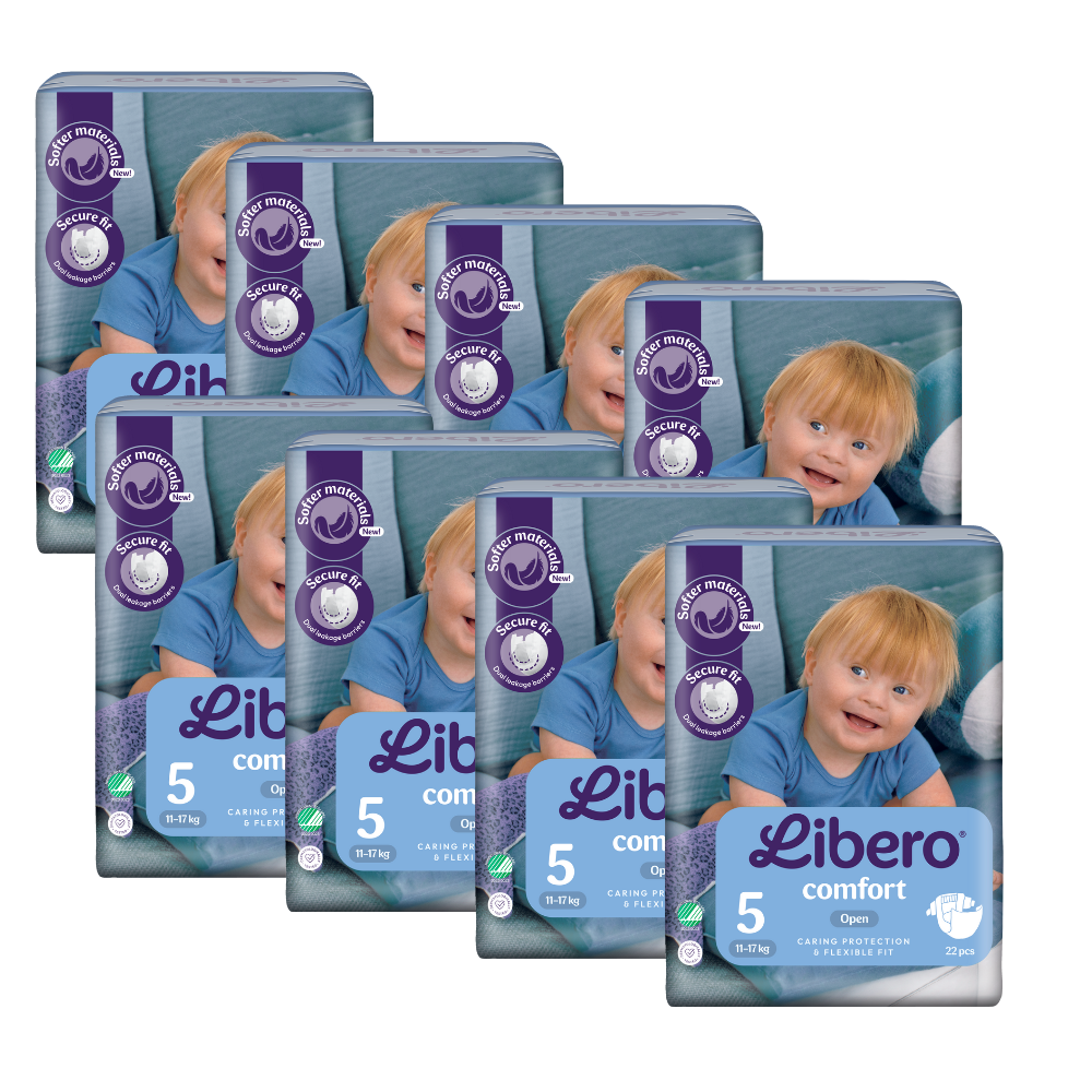 Libero Maxi+ T5 (11-17 kg) Karton (8 x 22 STK)