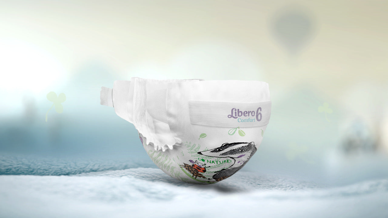 Libero T6 Windel mit Tier