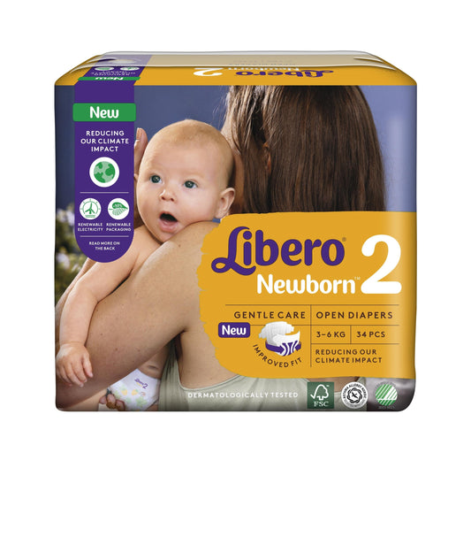 Libero Mini T2 (3-6 kg) Beutel (34 STK)