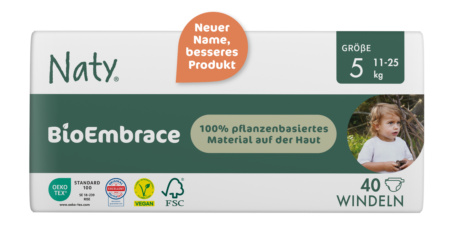 Naty BioEmbrace T5 Junior (11-25kg) Beutel (40 STK)