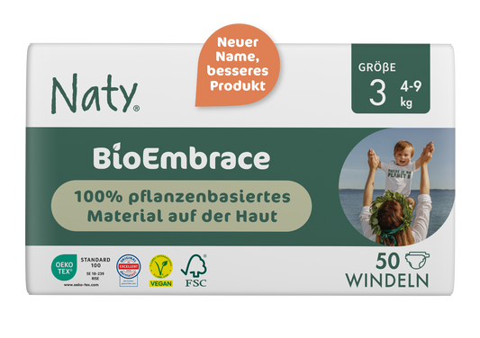 Naty BioEmbrace T3 Midi (4-9kg) Beutel (50 STK)