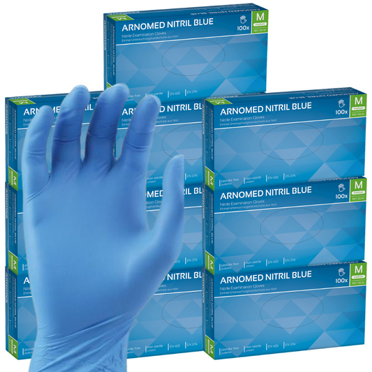 Nitril Handschuhe blau Gr. M (10 x 100 STK) Karton