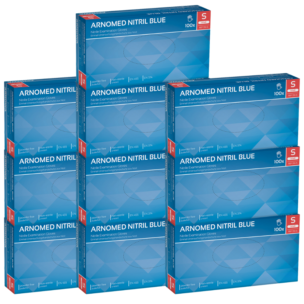 Nitril Handschuhe blau Gr. S (10 x 100 STK) Karton