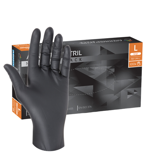 Nitril Handschuhe schwarz Gr. L (100 STK)