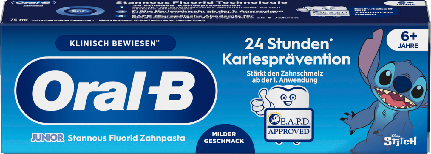 Oral-B Junior Zahnpasta - 6+ Jahre (75 ml)
