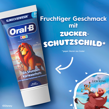 Oral-B Kinder Zahnpasta - 0 bis 6 Jahre (60 ml)