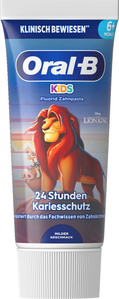 Oral-B Kinder Zahnpasta - 0 bis 6 Jahre (60 ml)