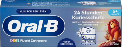 Oral-B Kinder Zahnpasta - 0 bis 6 Jahre (60 ml)