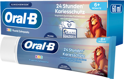 Oral-B Kinder Zahnpasta - 0 bis 6 Jahre (60 ml)