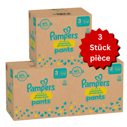 Pampers Premium Protection Pants Gr.3 Midi 6-11kg (3x192 STK) AKTION 3 Monatsboxen