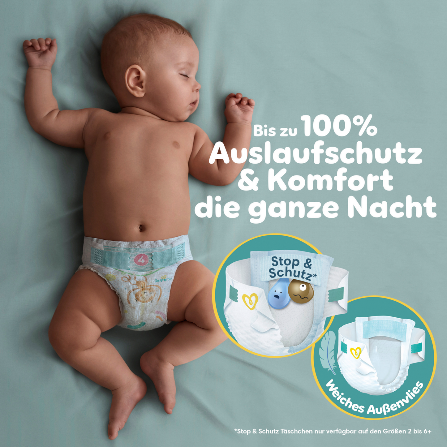 Pampers Baby-Dry Gr.4 Maxi 9-14kg (3x204 STK) AKTION 3 Monatsboxen