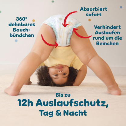 Pampers Baby-Dry PANTS Gr. 8 XXXL 17+kg (3x117 STK) AKTION 3 Monatsboxen