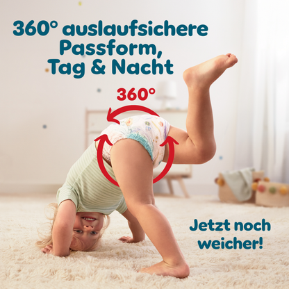 Pampers Baby-Dry PANTS Gr. 9 XXXXL 19+kg (108 STK) Monatsbox