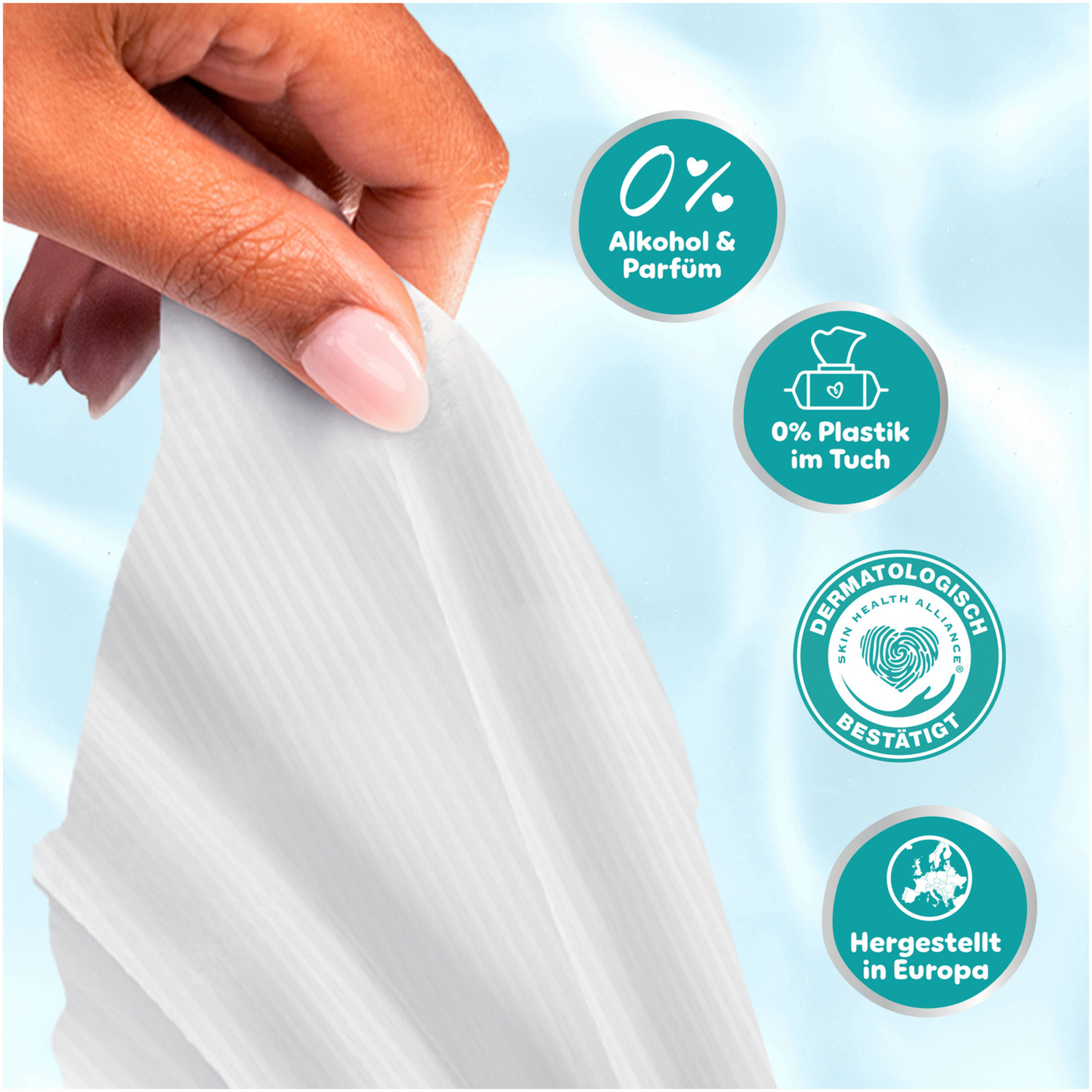 Pampers Feuchte Tücher 99% Water (60 STK) Beutel
