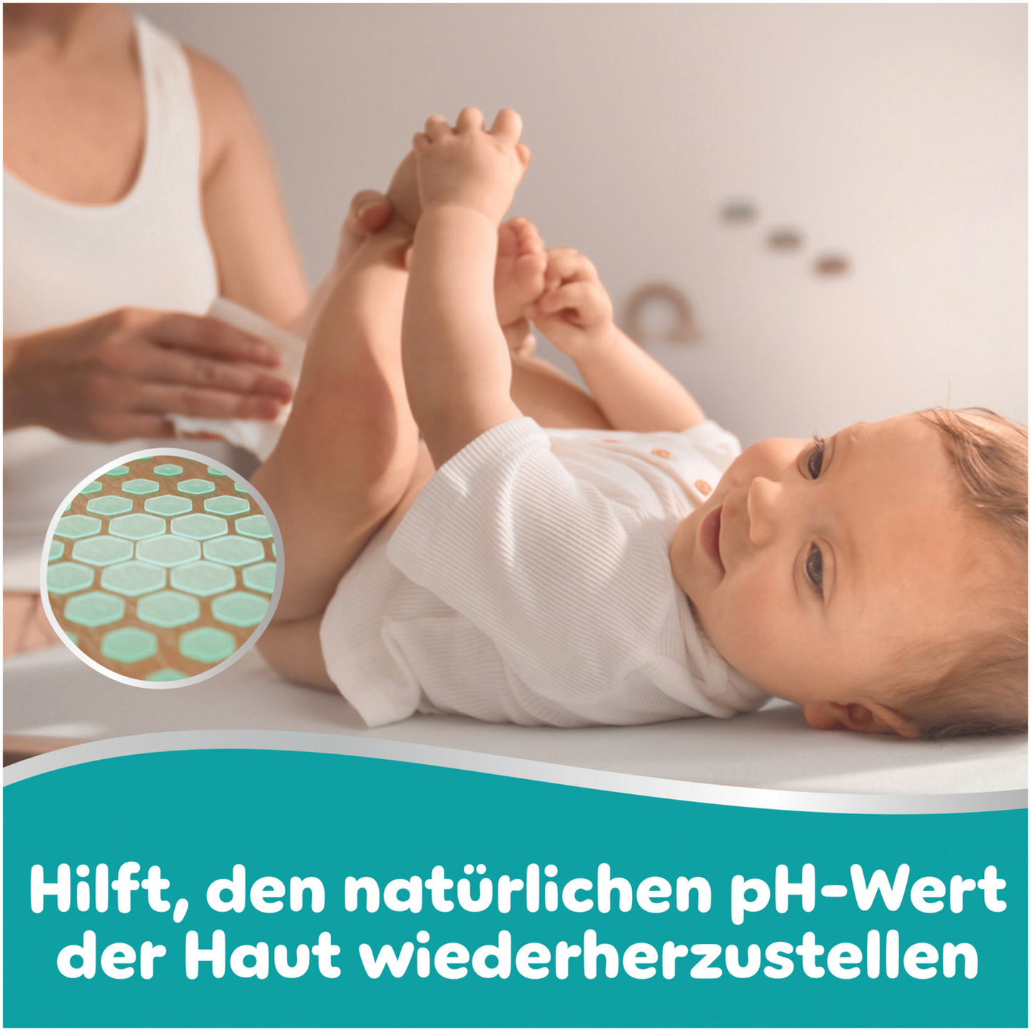 Pampers Feuchte Tücher 99% Water (60 STK) Beutel